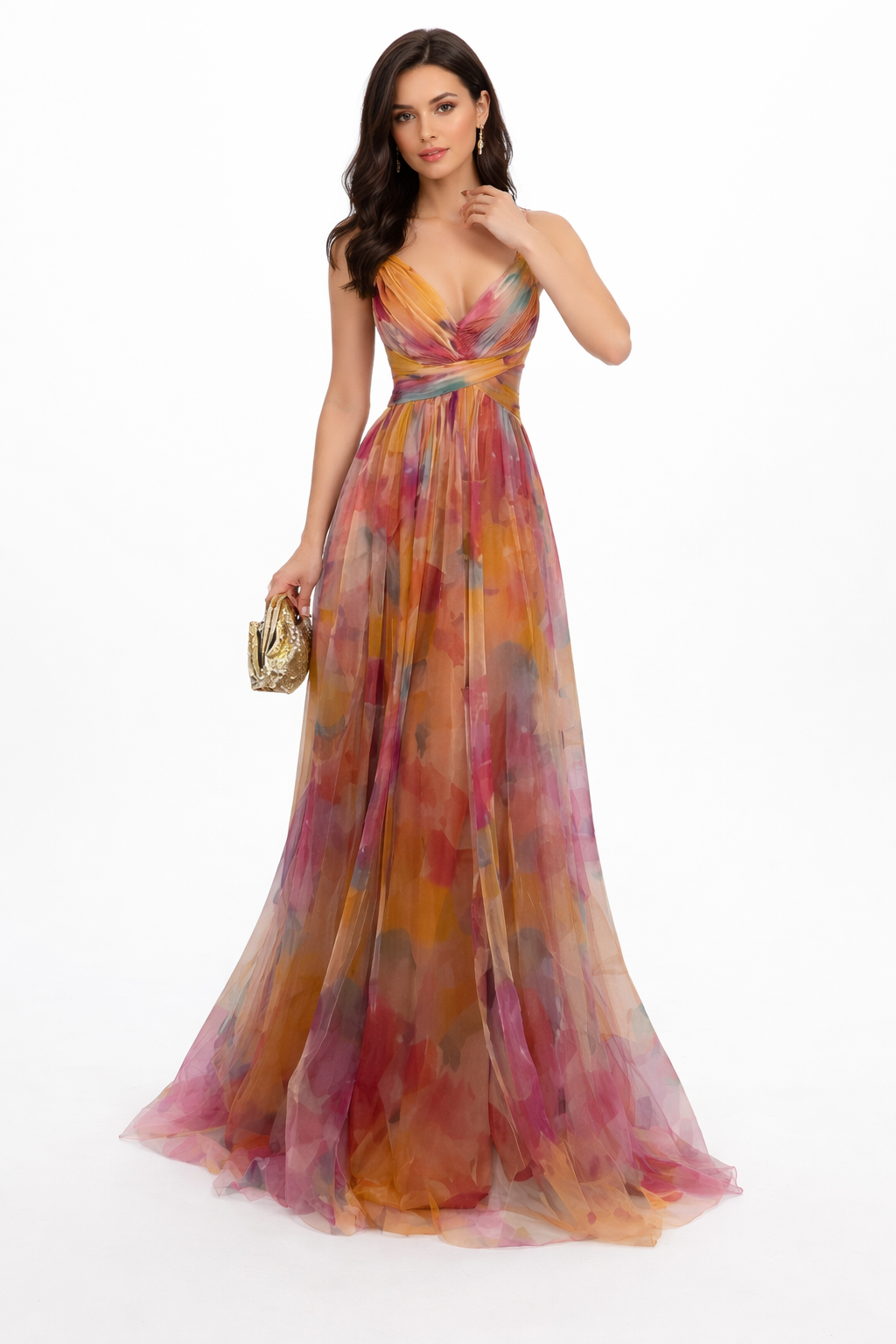 DELACROIX | Élégance Florale en Maxi Robe (ÉDITION LIMITÉE!)